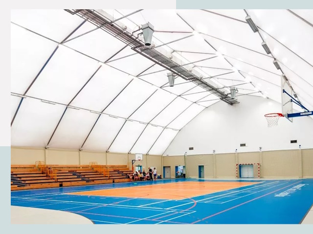 Строительство спортивных залов в Сарове