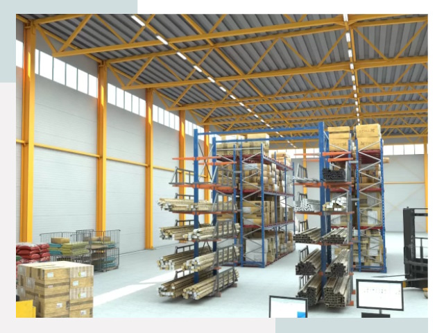 Типовые ангары в Сарове