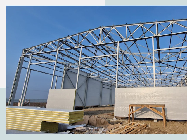 Утепленные ангары в Саров от 625 руб. за м²