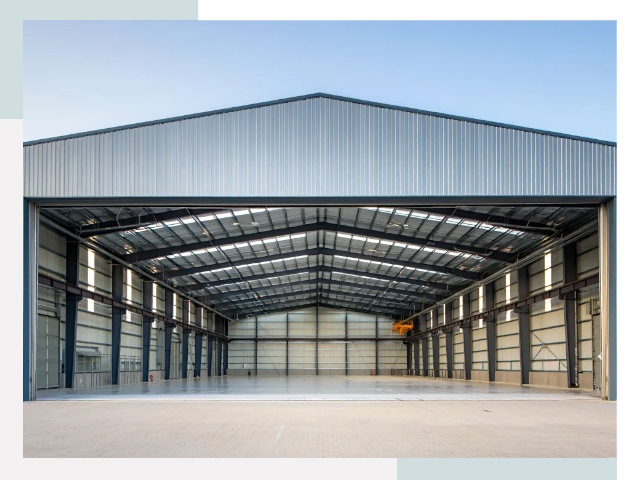 Большие ангары в Сарове