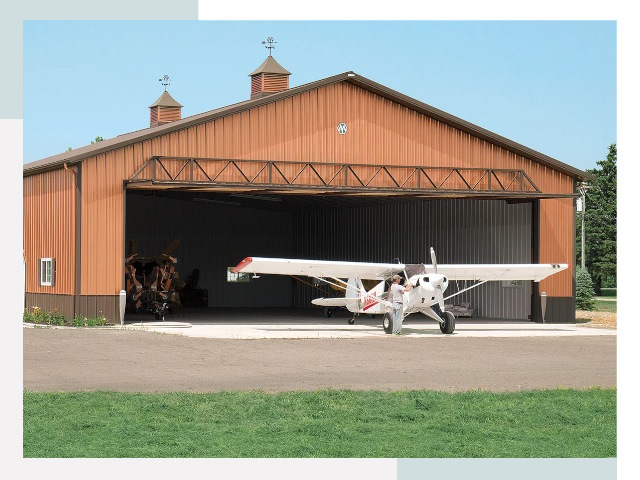 Ангары для самолетов в Сарове