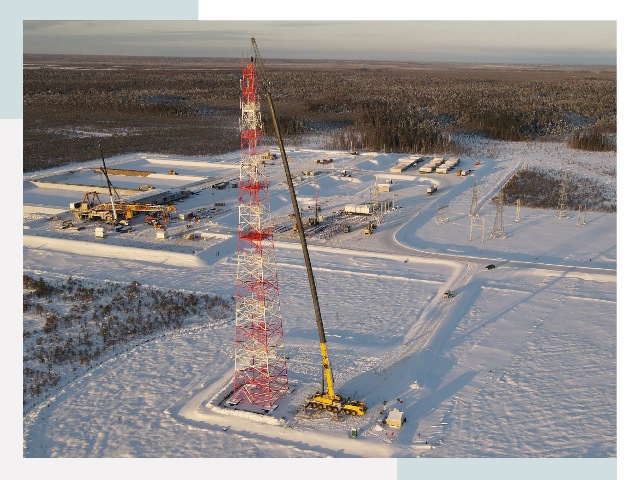 Мачты связи в Сарове