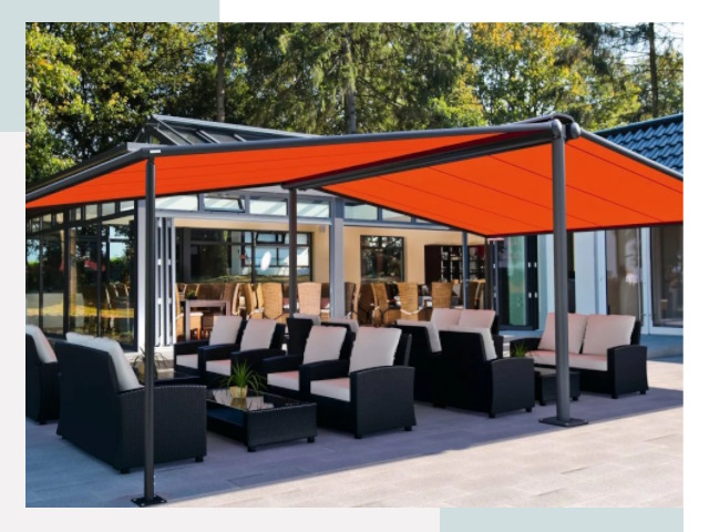 Навесы для кафе и ресторанов в Сарове