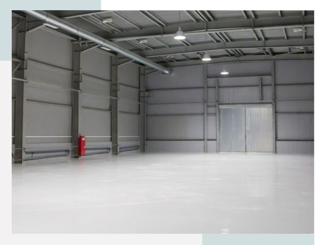 Полы для ангаров в Сарове